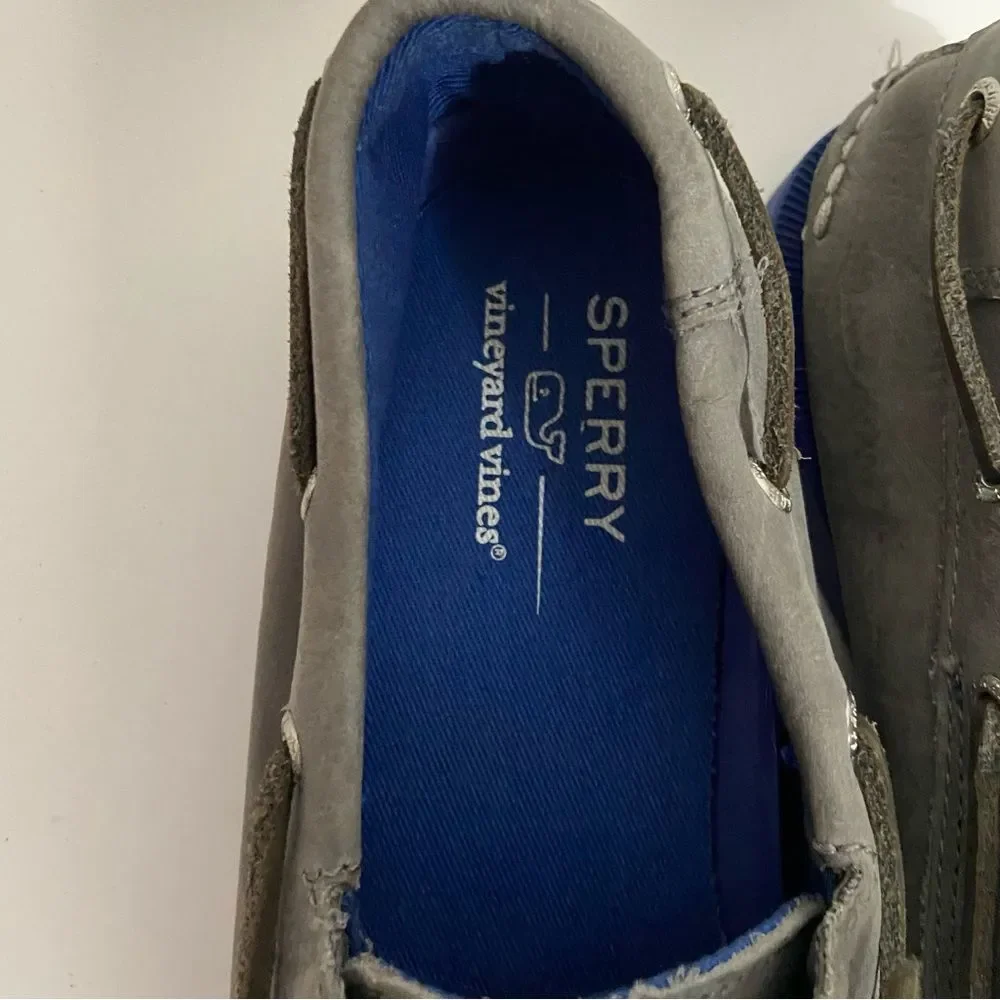 Sperry x Vineyard Vines Grey Loafers
